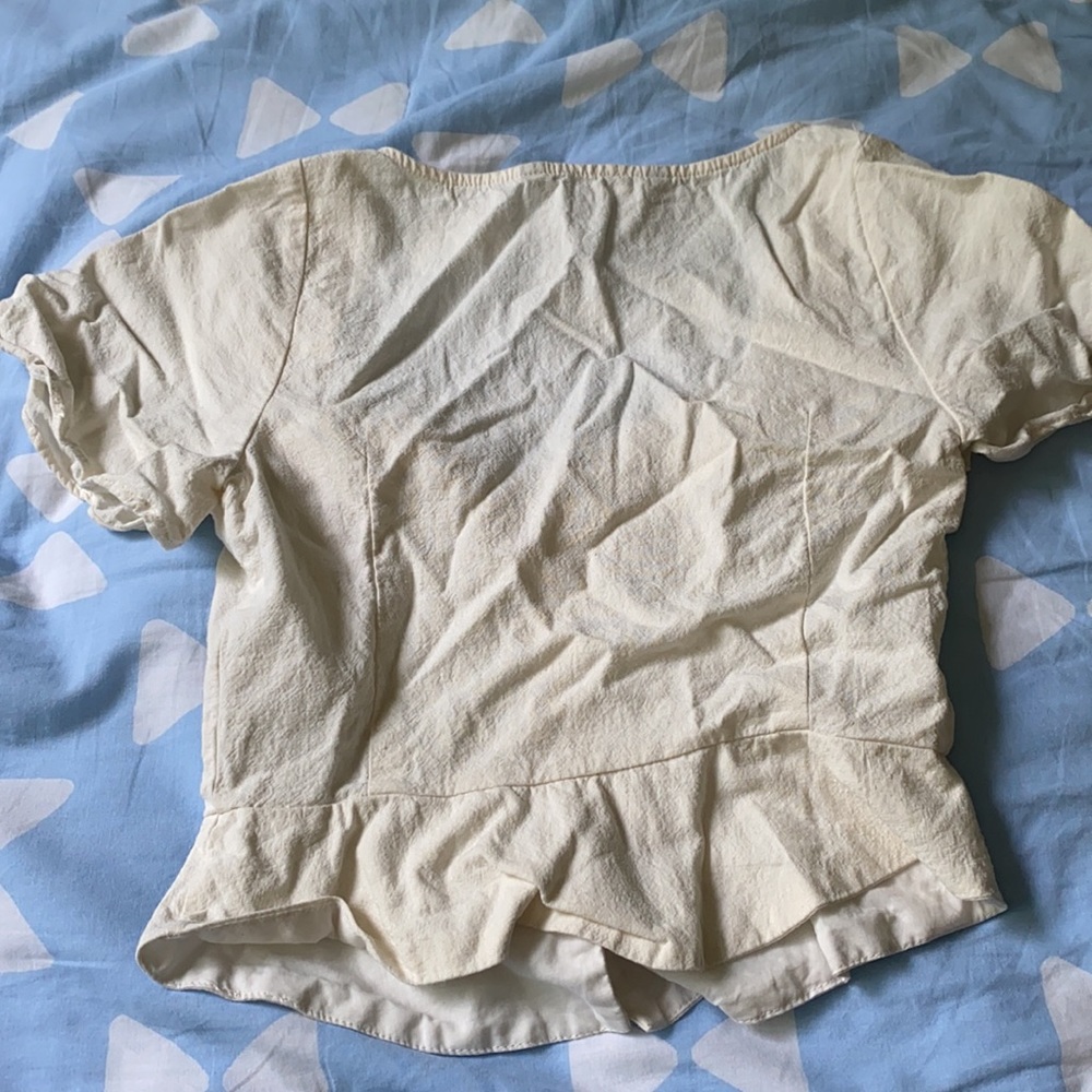 Zara Button Down Top - image 4